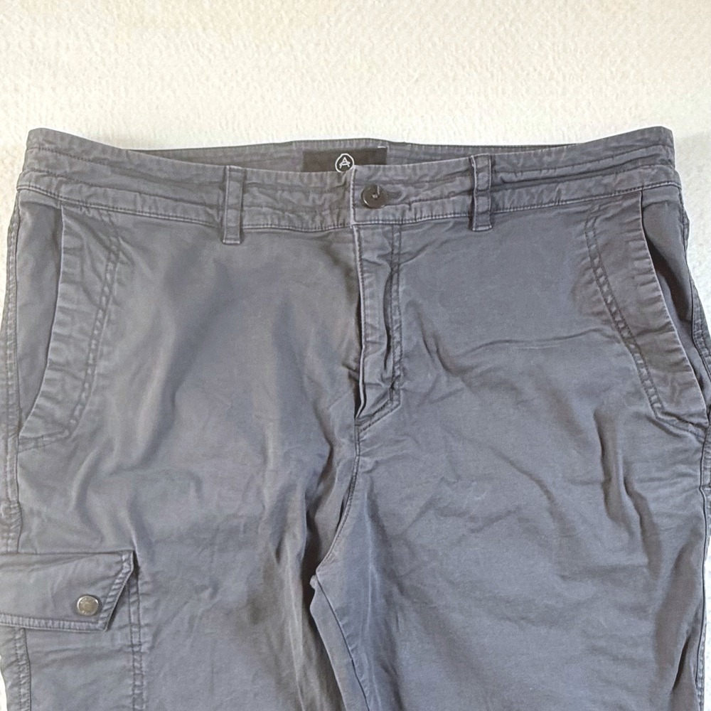 Aether Cargo Pants Mens 36x31‎ Straight Leg Stretch Cotton Charcoal Gray